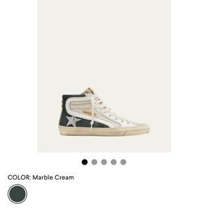 Golden Goose Slide High Top Glitter